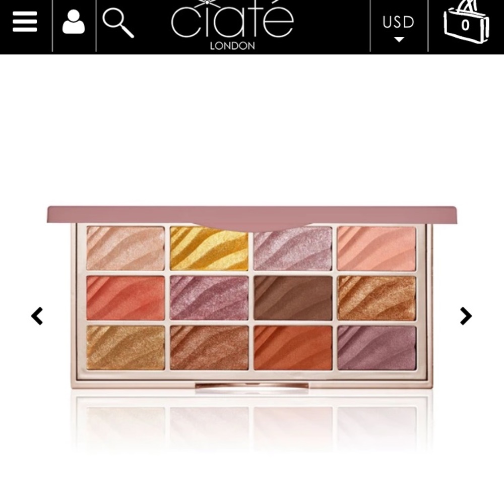 Ciaté london velvet palette